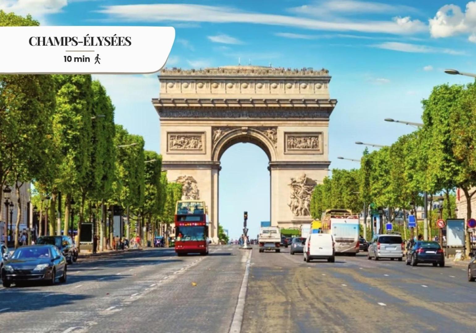 Appartement 407 Elysee 76- Superbe Vue Champs Elysees